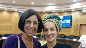 פעילות המטה באולם ועדה בכנסת