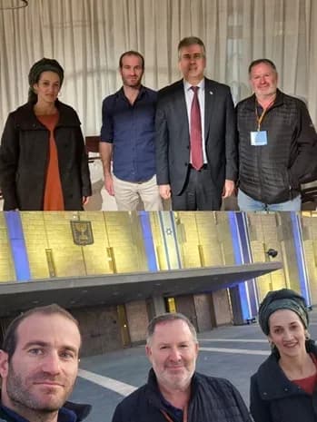 נציגי המטה מוסרים את תוכנית האב לנבחרי ציבור